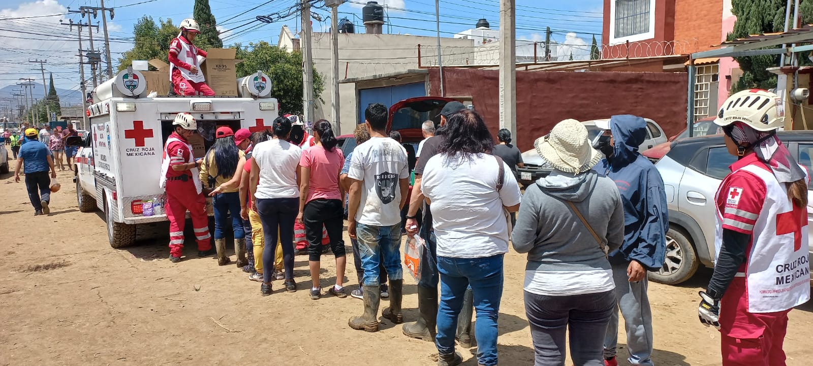 Cruz Roja Atiende A Damnificados Por Inundaciones En Chalco