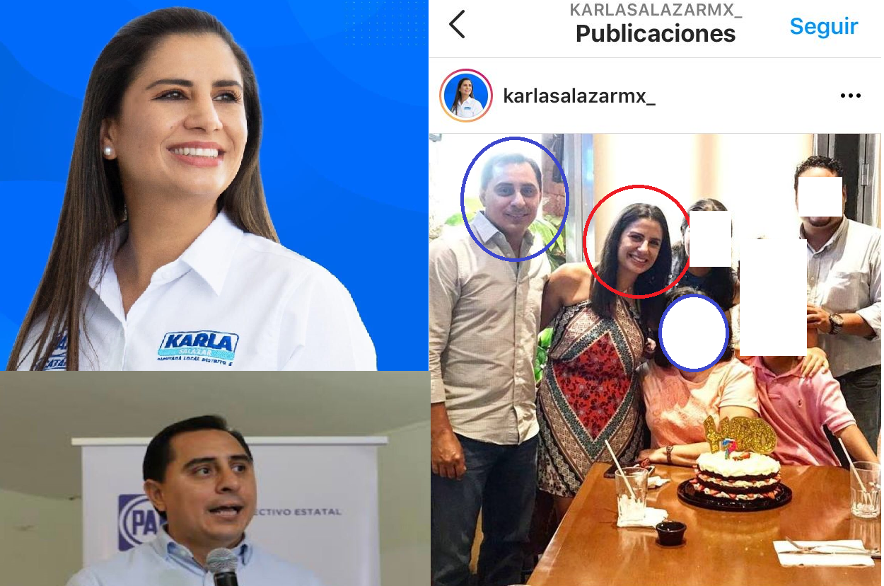 Nepotismo en el PAN de Yucatán; candidata por el distrito V de Mérida, Karla Salazar fue impuesta por su pareja sentimental Asis Cano Cetina