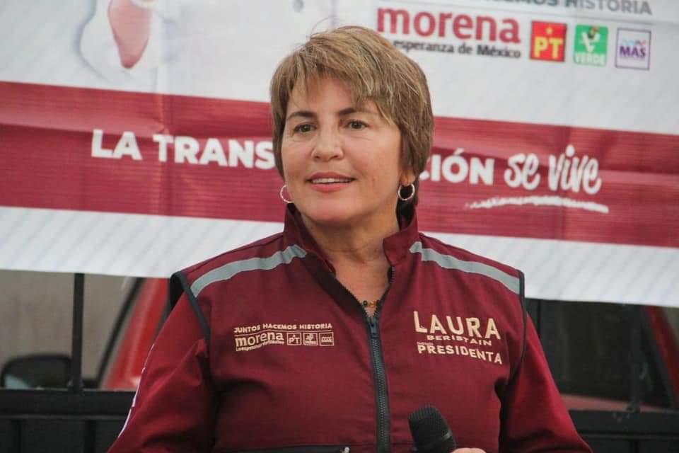 Interpone Laura Beristain denuncia por el delito de violencia política contra la mujer en razón de género