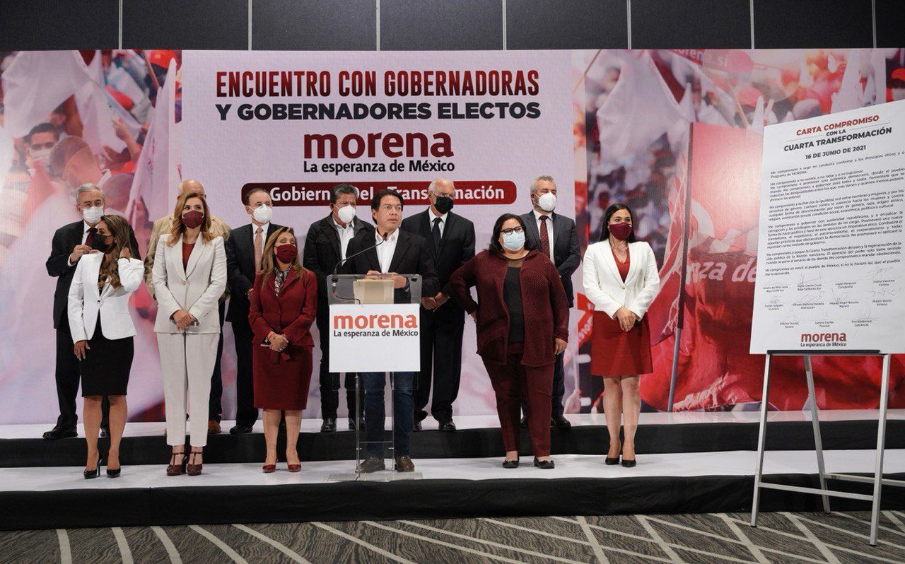 Gobernadores electos de Morena se reunieron y acordaron impulsar agenda de la 4T