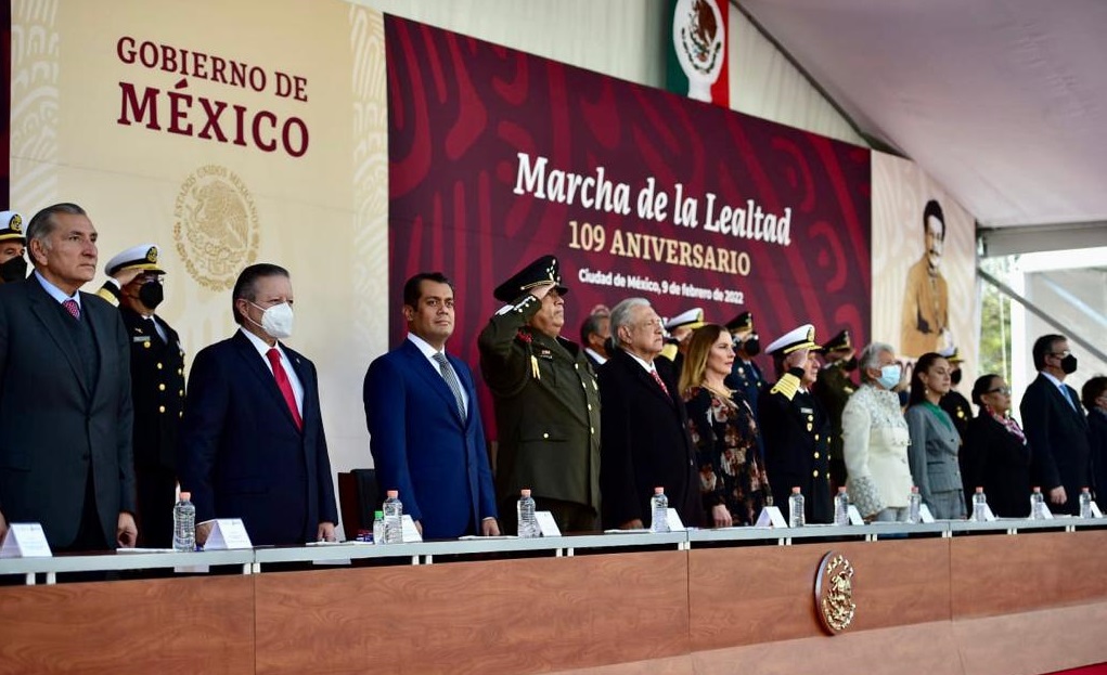 López Obrador Conmemora 109 Aniversario De La Marcha De La Lealtad En Chapultepec
