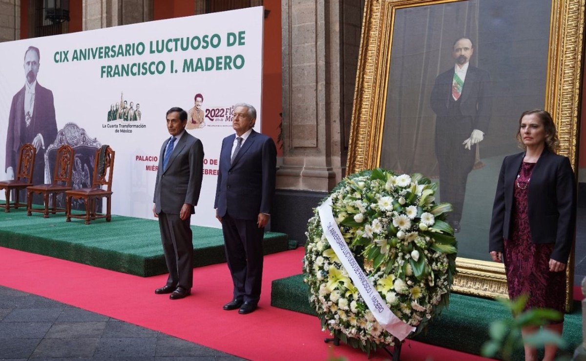 Presidente López Obrador Rinde Homenaje A Francisco I. Madero En 109 Aniversario Luctuoso