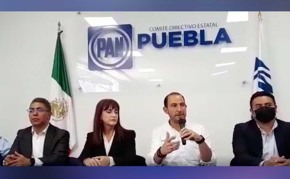 El gran reto que tiene el PAN en Puebla es volver a ganar la gubernatura del estado en 2024: Marko Cortés