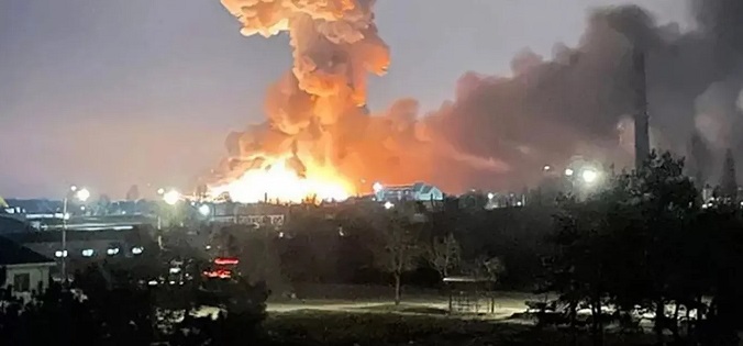 Reportan fuertes explosiones en Kiev