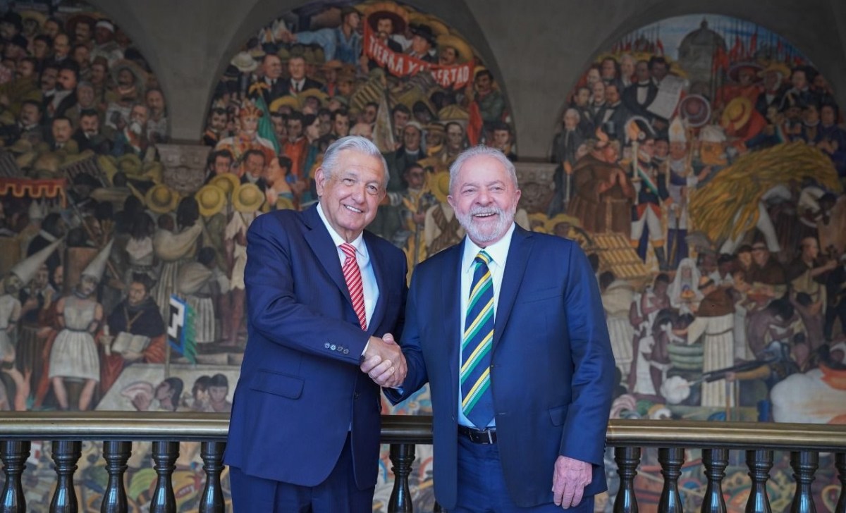 Se Reúne Presidente López Obrador Con Lula Da Silva En Palacio Nacional