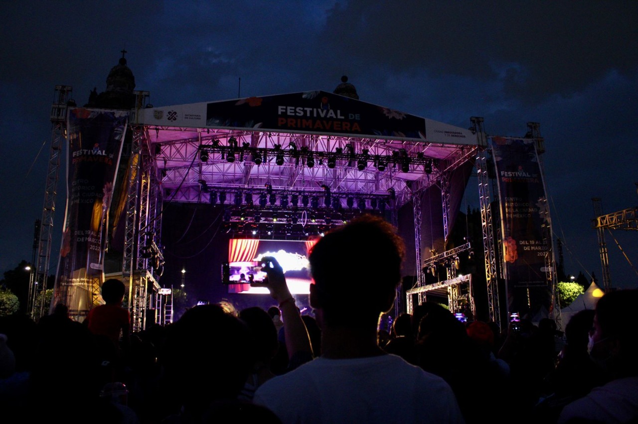 Festival de Primavera 2022 : logró 88 mil asistentes en dos días en el Zócalo