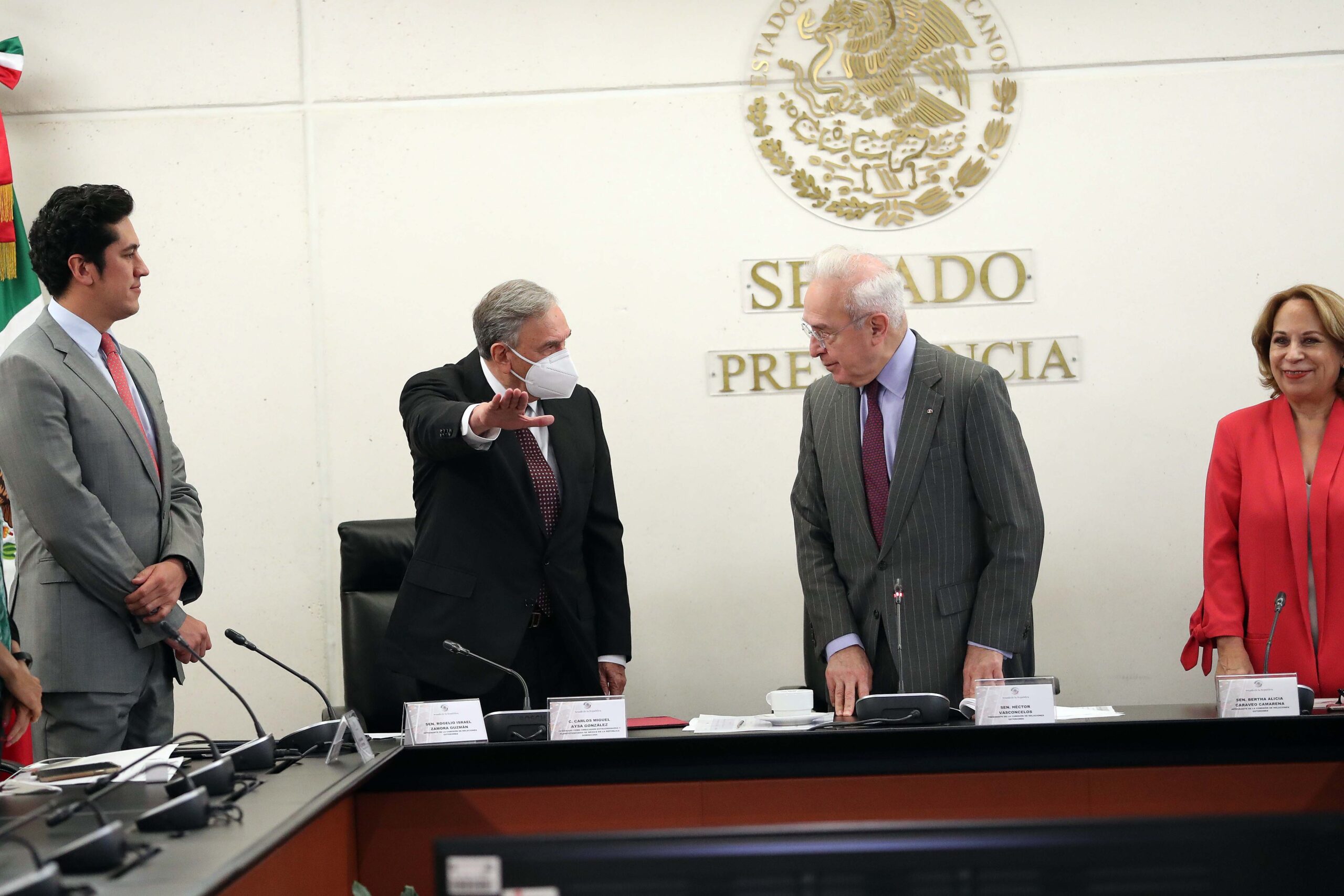 Avanza en comisiones designación de Carlos Miguel Aysa como embajador de México en República Dominicana