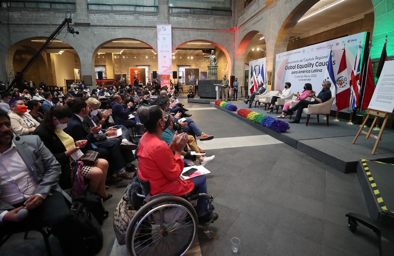 Lanzan campaña en el Senado por los derechos de las personas LGBT+ en Latinoamérica