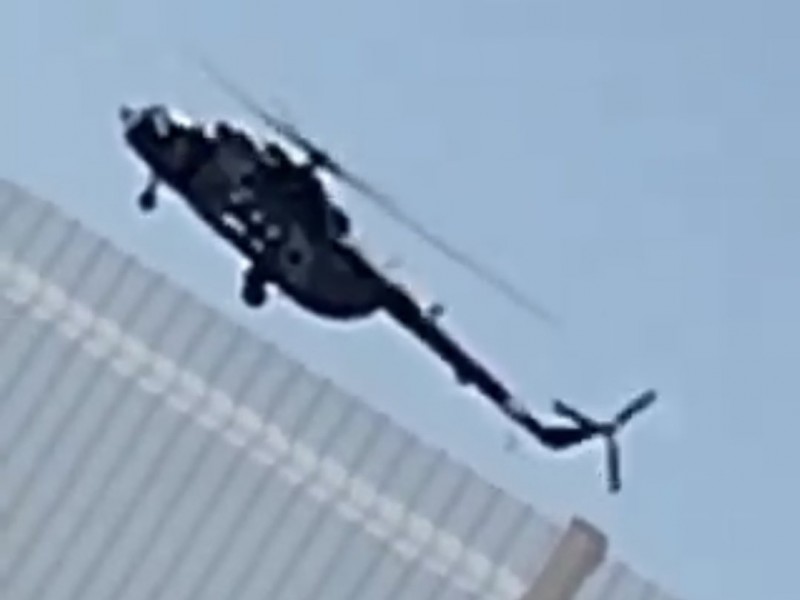 Se desploma helicóptero de la Marina en Mazatlán