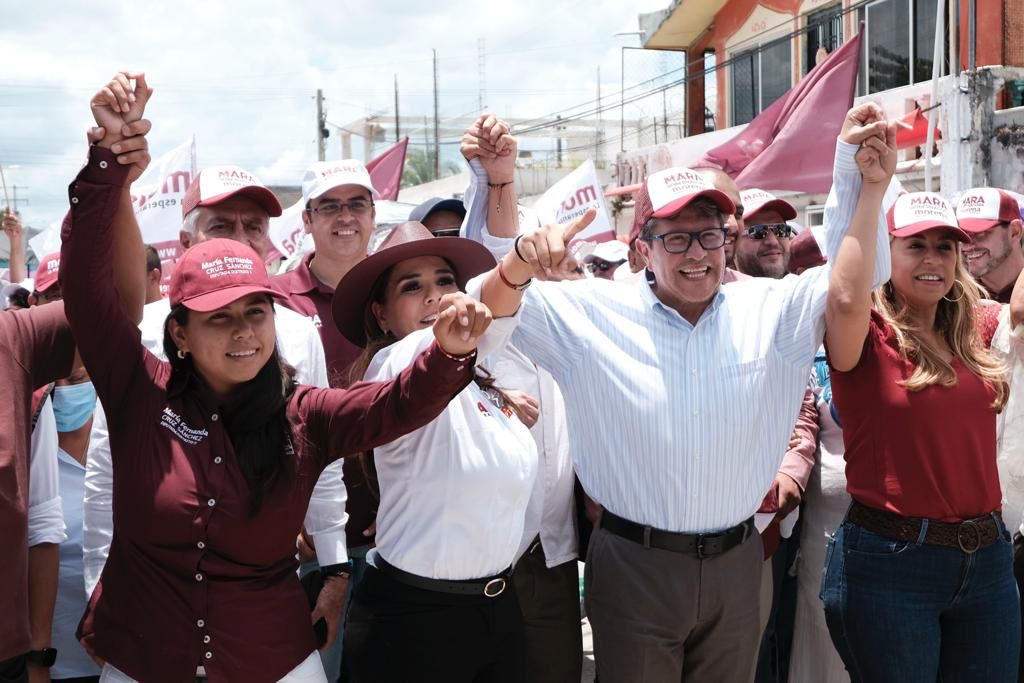 Ricardo Monreal recibe respaldo para la Presidencia en Quintana Roo