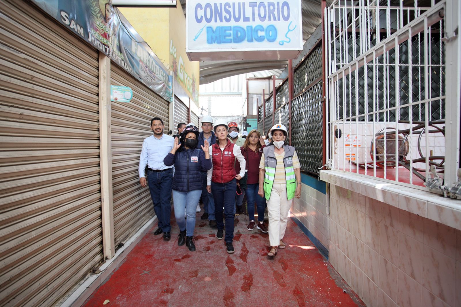 Sheinbaum: brindara apoyos a locatarios de mercado Xochinahuac