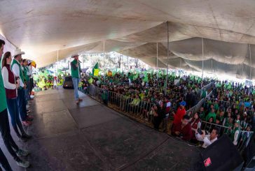 Militantes Verdes en precampaña, se suman al camino de Delfina Gómez