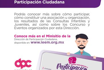 En su minisitio, IEEM promueve la participación ciudadana