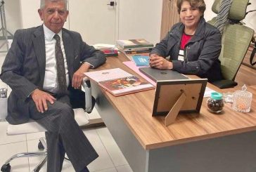 El secretario de Función Pública Federal visita a Gobernadora electa