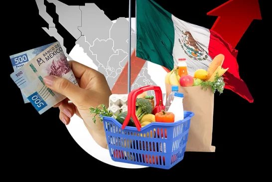 Inflación general anual en 4.32 % en noviembre: Inegi