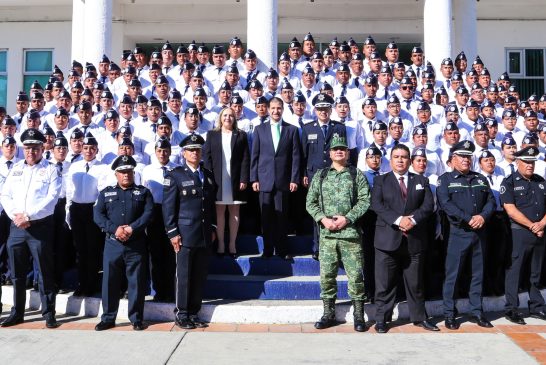 NUEVOS POLICÍAS, PROMOTORES DE PAZ Y GUARDIANES DE LA TRANQUILIDAD EN TOLUCA