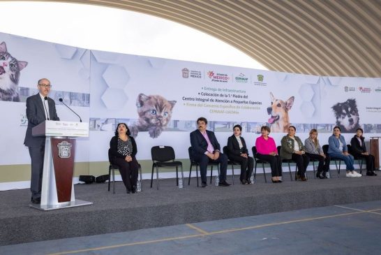 Centro Integral de Atención a Pequeñas Especies en construcción entre UAEMéx y Gobierno del Estado de México