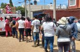 Cruz Roja atiende a damnificados por inundaciones en Chalco