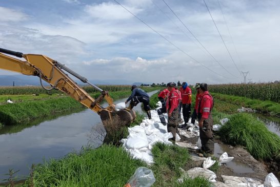 Autoridades de Toluca responden con éxito ante emergencia en canal Totoltepec