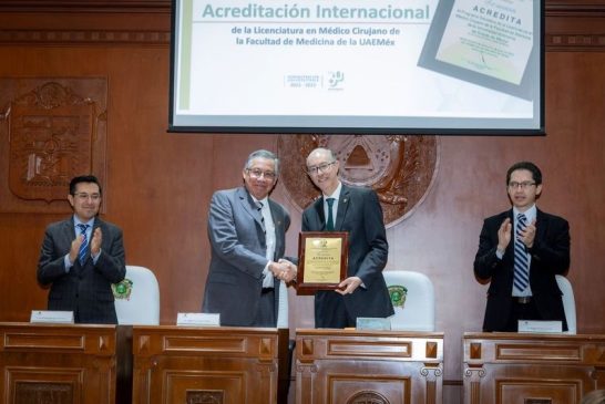 Licenciatura en Médico Cirujano de la UAEMéx recibe acreditación internacional 