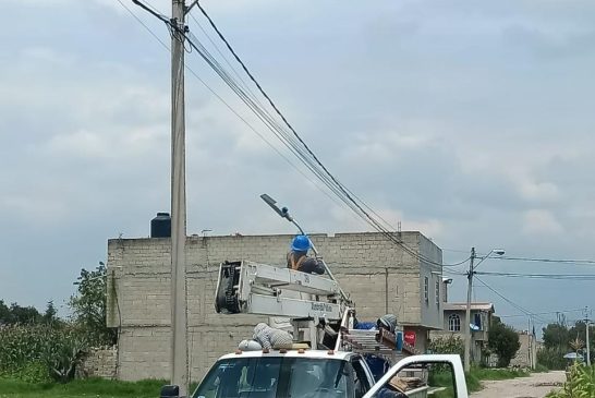 MÁS LUMINARIAS Y RECUPERACIÓN DE ESPACIOS PARA LAS TOLUQUEÑAS