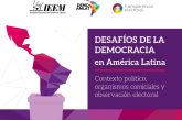 Organiza IEEM foro sobre Desafíos de la democracia en América Latina