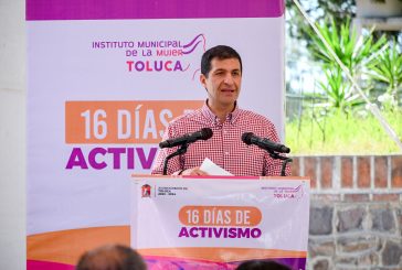 Toluca inicia 16 días de activismo contra la violencia de género