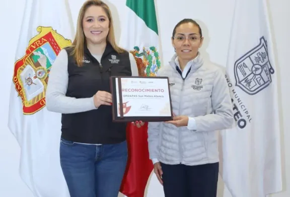 Premio por buen manejo del agua para San Mateo Atenco