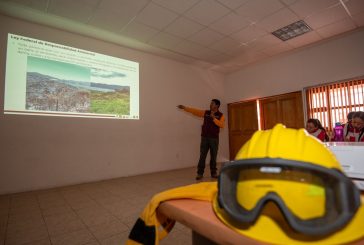 Prevenir incendios forestales, parte de la capacitación en Cruz Roja Mexicana