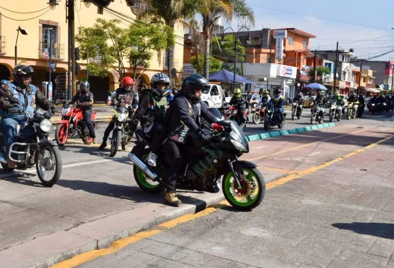 Impulsa San Mateo Atenco la seguridad en motociclistas: promueve la Expo 