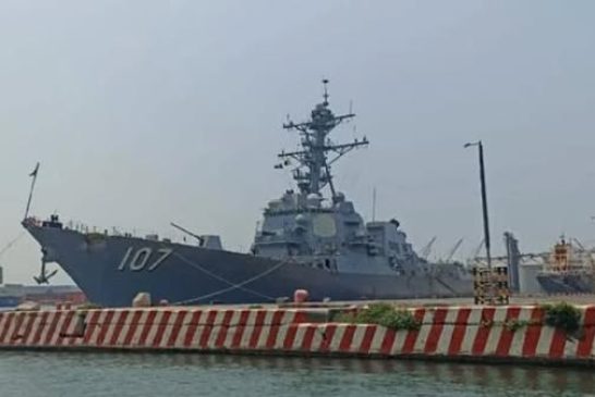 Informe MUY tardío sobre escala logística de buque de EEUU en Veracruz