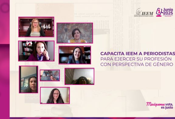 Capacita IEEM a periodistas para ejercer con perspectiva de género