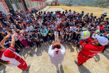 Miles de estudiantes del EdoMex reciben conocimientos de salud por parte de Cruz Roja