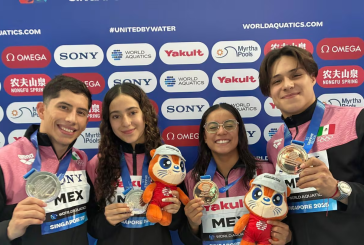 Para México la medalla de plata en clavados en el Mundial de Deportes Acuáticos