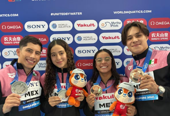 Para México la medalla de plata en clavados en el Mundial de Deportes Acuáticos