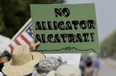 Alcatraz de los caimanes, el campo de concentración que Estados Unidos no quiere que se vea