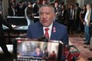 Horacio Duarte evade preguntas de diputados locales de oposición