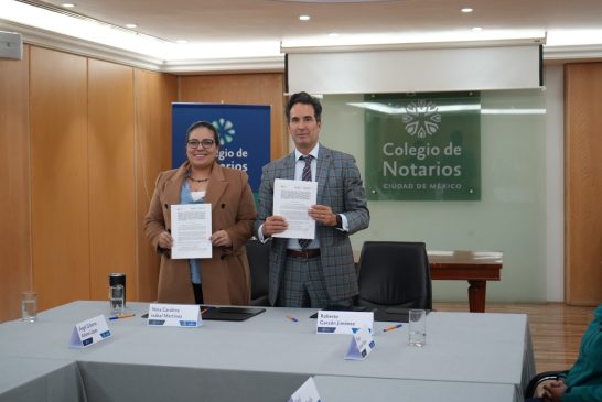 Urbanistas y Notarios firman histórico convenio en CdMx