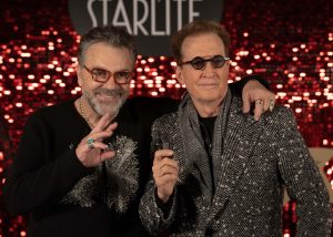 Brillan Emmanuel y Mijares durante su presentación en Madrid