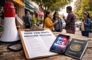 Alarmas vecinales contra el Estado, así resisten migrantes operativos del ICE